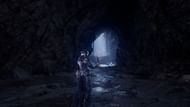 Dark Descendant walkthrough: The cavern passages lead toward the facility where the priestess is kept (Image via Team Ninja)